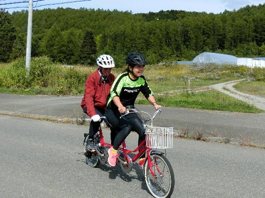タンデム自転車サイクリング会